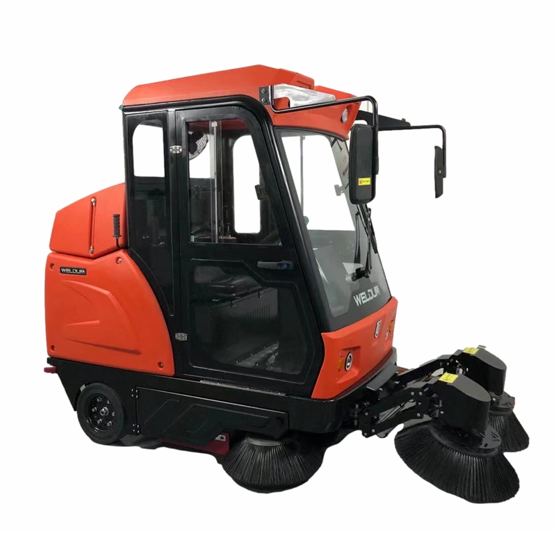 伟顿新型全封闭扫地机W1900 驾驶式扫地车道路清扫车厂家