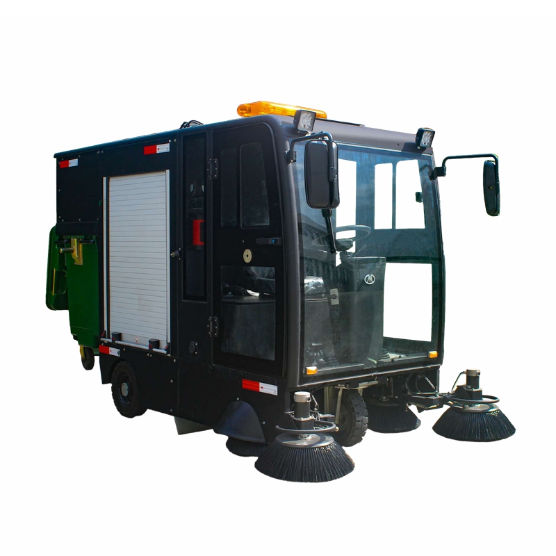 格美桶式电动扫地车 240L和660L垃圾桶自由切换